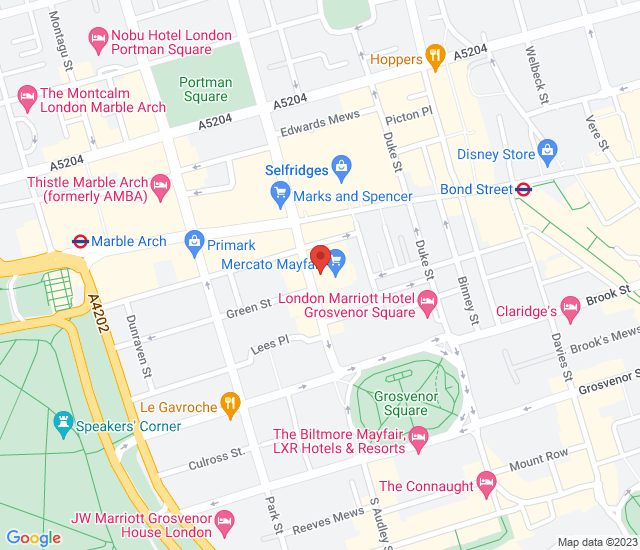 The Mayfair Chippy map address