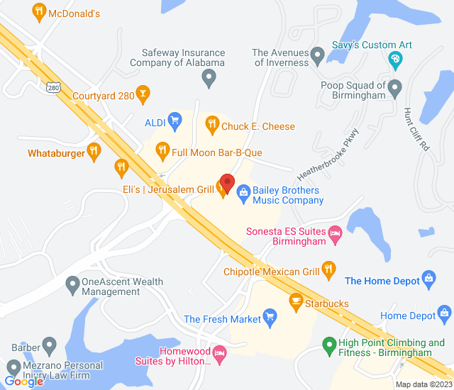 Eli's Jerusalem Grill map address